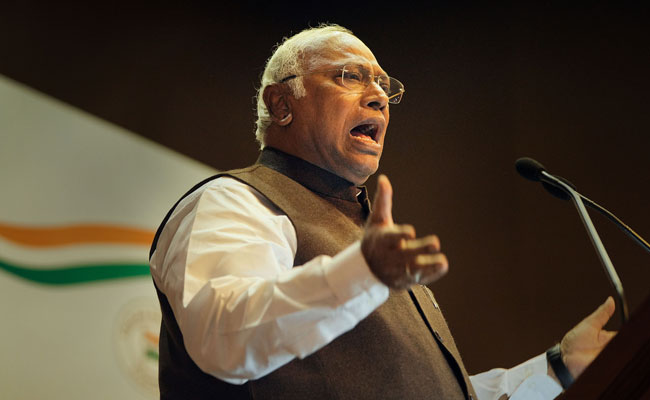 Kharge dares PM Modi to take steps against BJP leaders who talk about altering Constitution